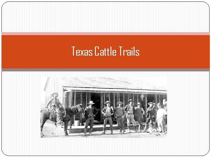 Texas Cattle Trails 