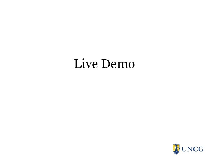Live Demo 