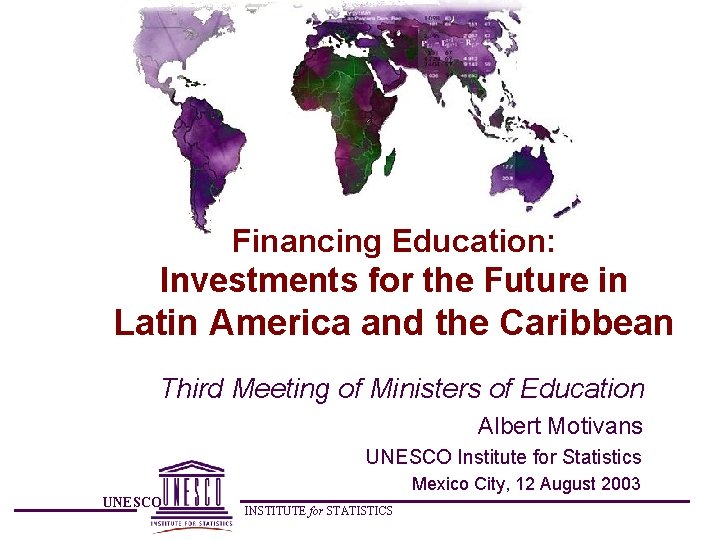 Financing Education Investments for the Future in Latin