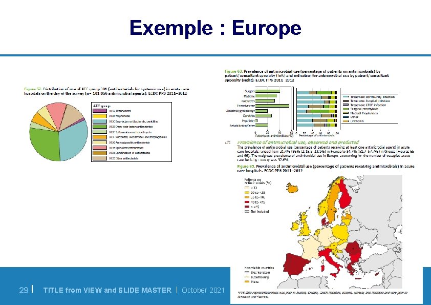 Exemple : Europe 29 | TITLE from VIEW and SLIDE MASTER | October 2021