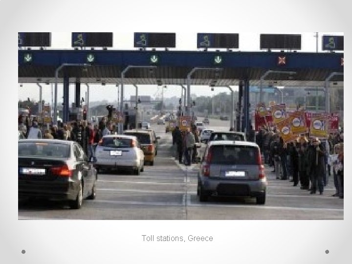 Toll stations, Greece 