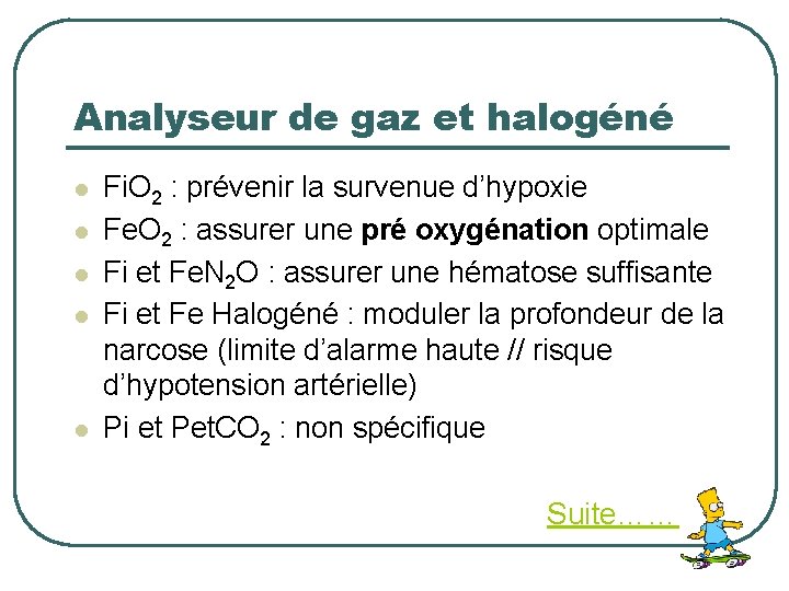 Analyseur de gaz et halogéné l l l Fi. O 2 : prévenir la