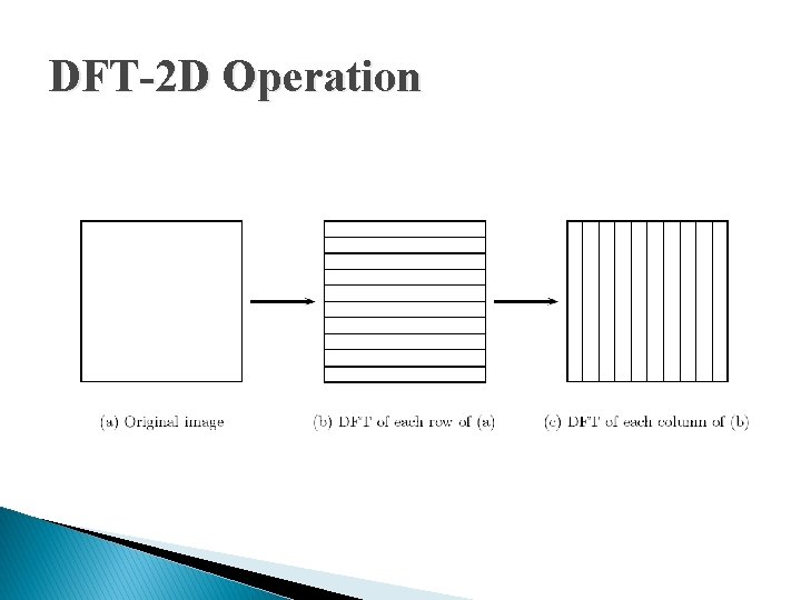 DFT-2 D Operation 