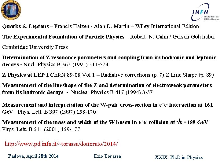 Quarks & Leptons – Francis Halzen / Alan D. Martin – Wiley International Edition