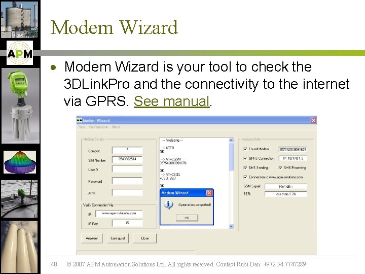 Modem Wizard · Modem Wizard is your tool to check the 3 DLink. Pro