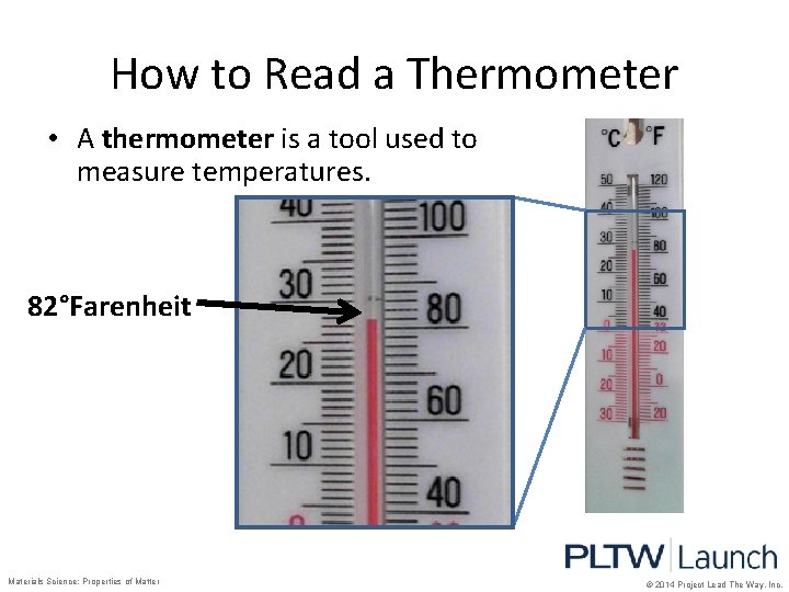 How to Read a Thermometer • A thermometer is a tool used to measure