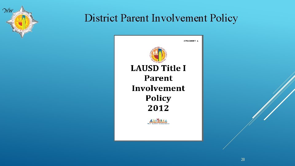 District Parent Involvement Policy 28 