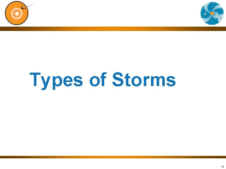 Types of Storms 5 