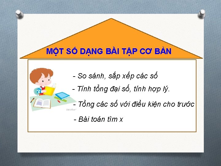 MỘT SỐ DẠNG BÀI TẬP CƠ BẢN - So sánh, sắp xếp các số