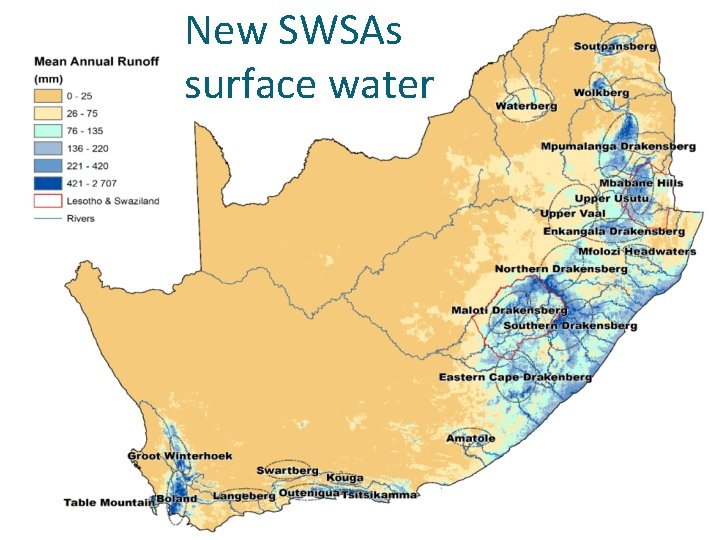New SWSAs surface water 