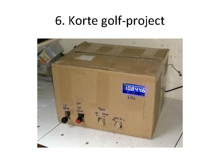 6. Korte golf-project 