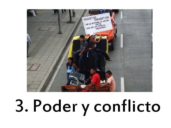 3. Poder y conflicto 