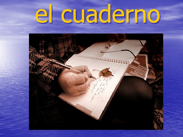 el cuaderno 