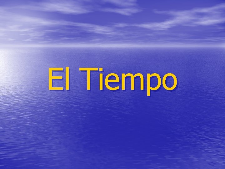 El Tiempo 