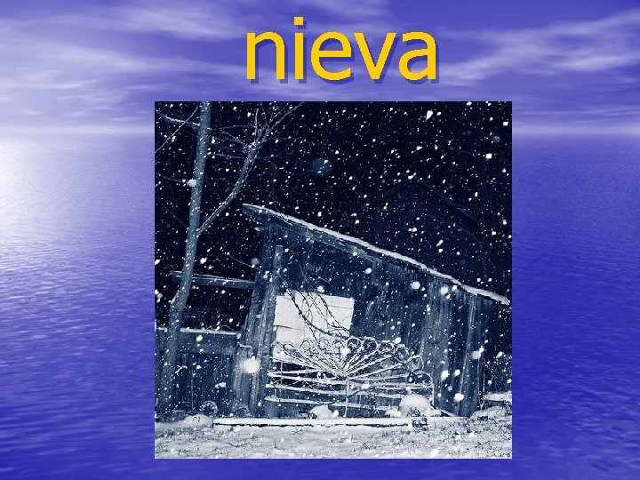 nieva 