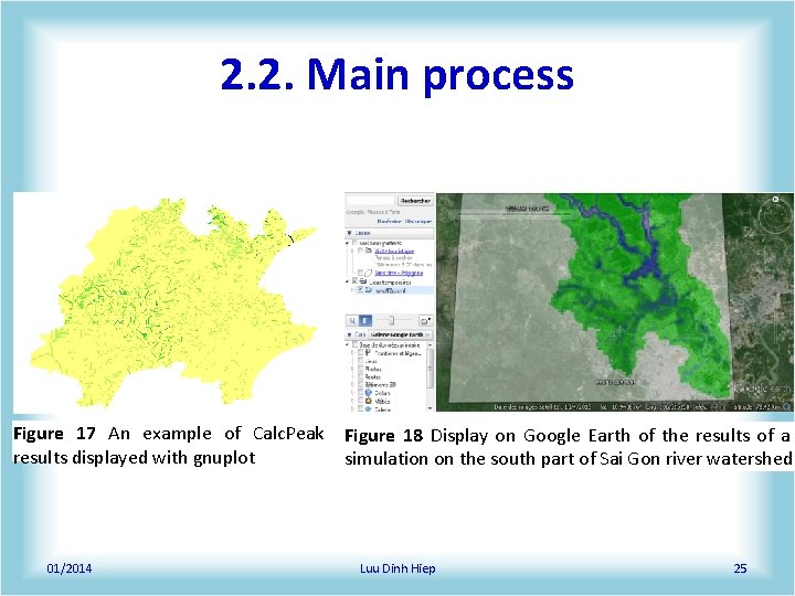 2. 2. Main process Figure 17 An example of Calc. Peak results displayed with 2. 2. Main process Figure 17 An example of Calc. Peak results displayed with