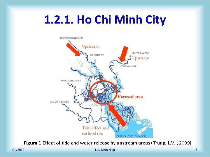 1. 2. 1. Ho Chi Minh City Figure 1 Effect of tide and water 1. 2. 1. Ho Chi Minh City Figure 1 Effect of tide and water