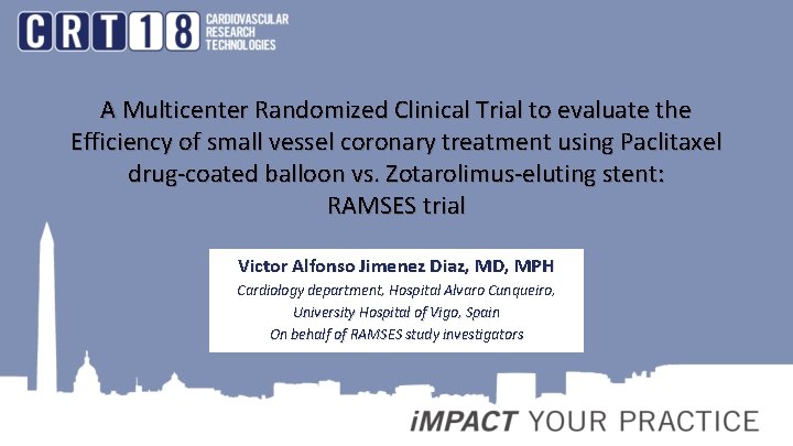 A Multicenter Randomized Clinical Trial to evaluate the Efficiency of small vessel coronary treatment
