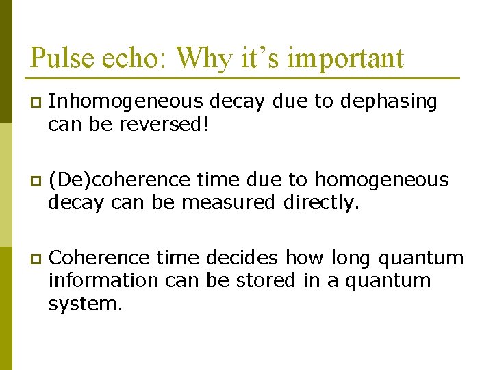 Wave Packet Echo in Optical Lattice and Decoherence
