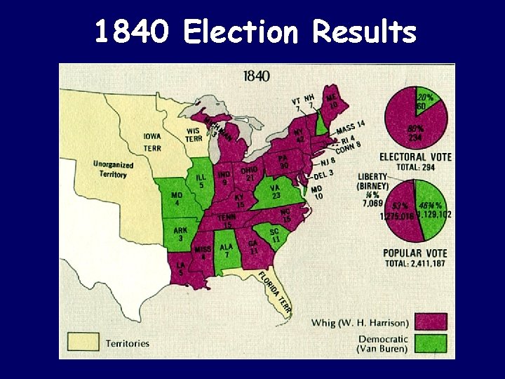 1840 Election Results 