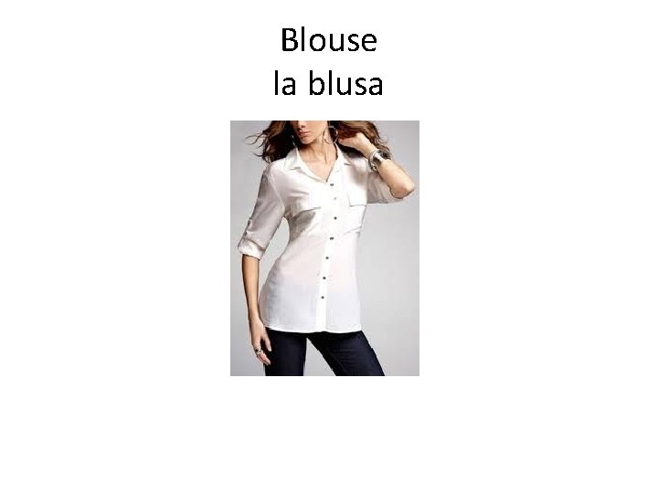 Blouse la blusa 