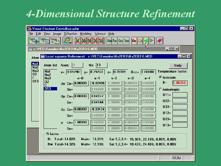4 -Dimensional Structure Refinement 