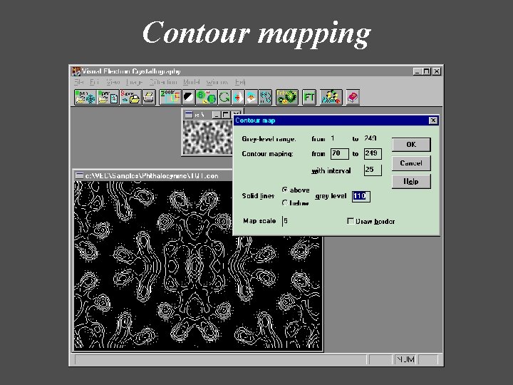 Contour mapping 