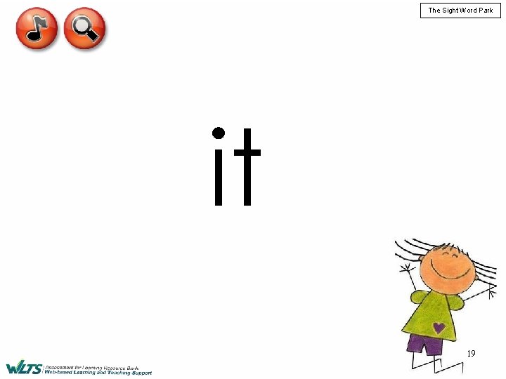 The Sight Word Park it 19 