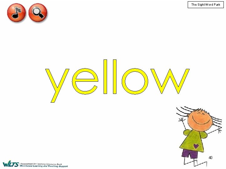 The Sight Word Park 40 