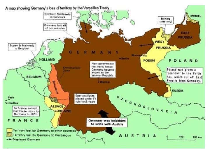 Wilsons 14 Points and the Treaty of Versailles