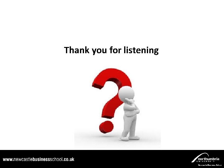 Thank you for listening 