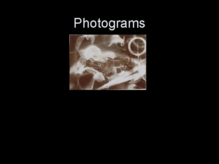 Photograms 