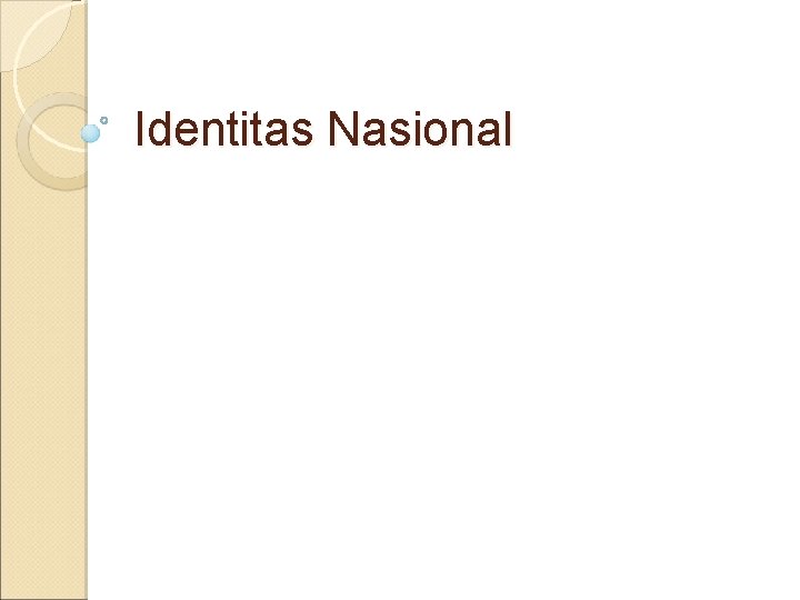 Identitas Nasional 