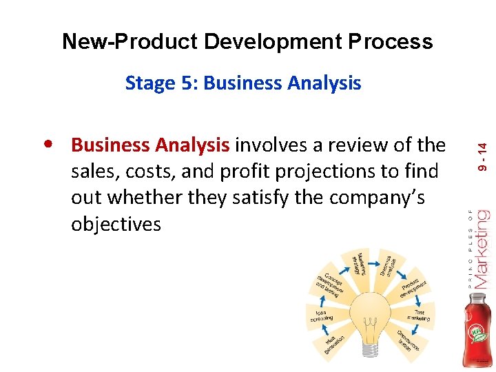 New-Product Development Process • Business Analysis involves a review of the sales, costs, and