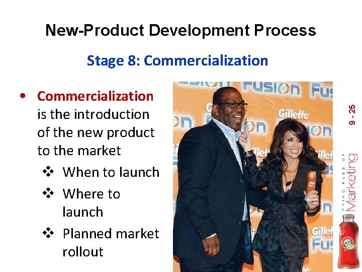 New-Product Development Process • Commercialization is the introduction of the new product to the