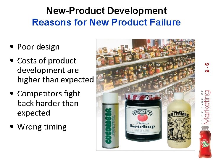  • Poor design • Costs of product development are higher than expected •