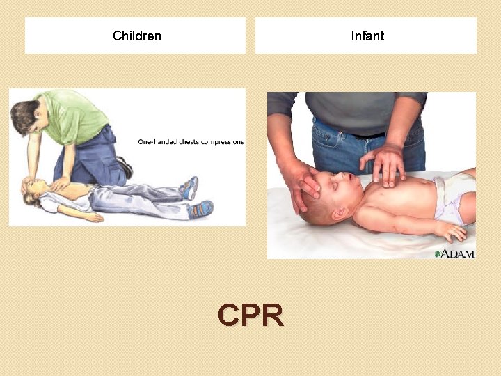 Children Infant CPR 