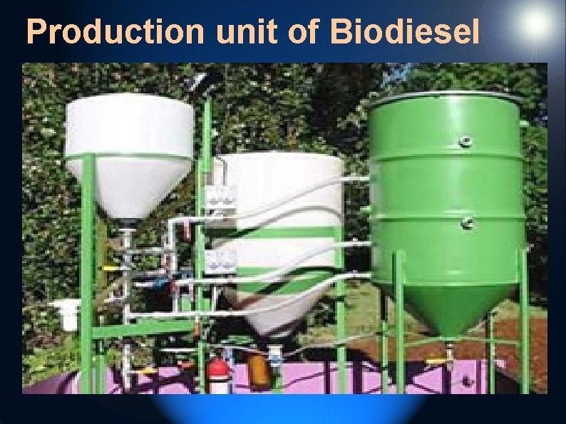 Production unit of Biodiesel 