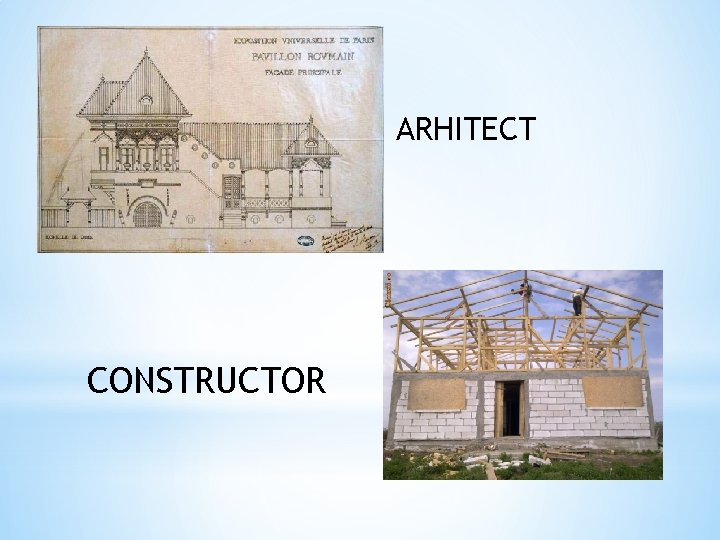 ARHITECT CONSTRUCTOR 