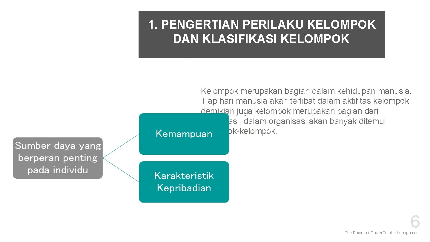 Kelompok formal adalah kelompok yang didefenisikan oleh struktur organisasi seperti: preiden dengan staf menterinya,