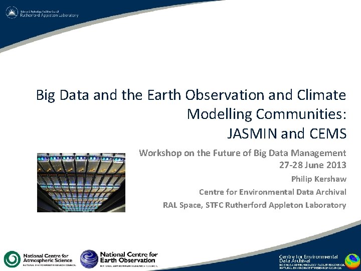 Big Data and the Earth Observation and Climate