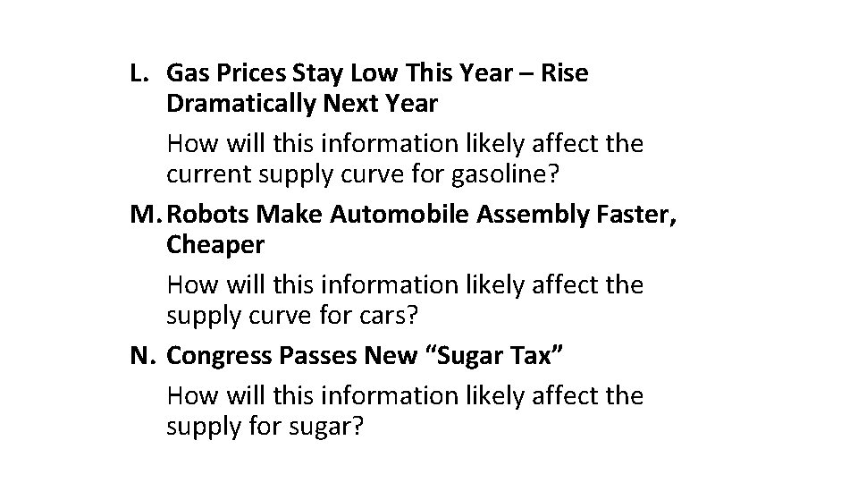 L. Gas Prices Stay Low This Year – Rise Dramatically Next Year How will