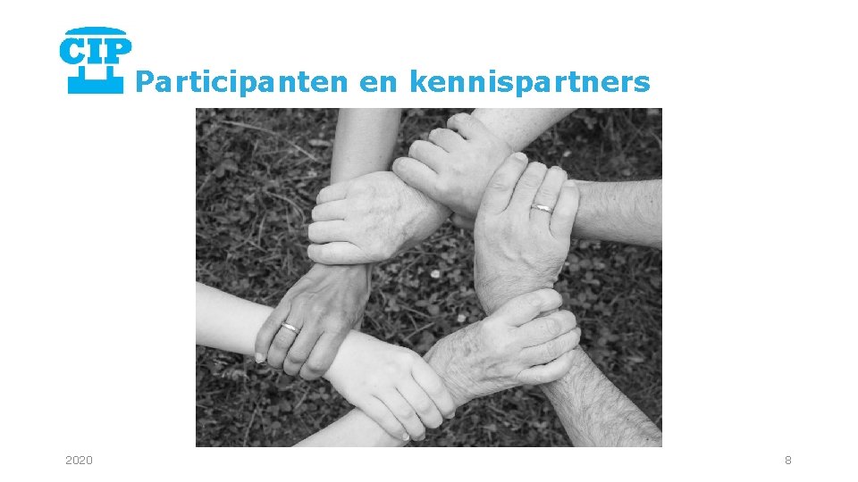 Participanten en kennispartners 2020 8 