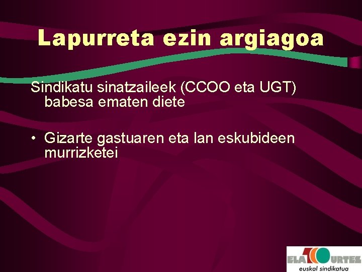 Lapurreta ezin argiagoa Sindikatu sinatzaileek (CCOO eta UGT) babesa ematen diete • Gizarte gastuaren