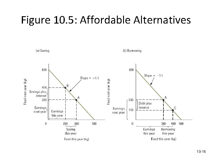 Figure 10. 5: Affordable Alternatives 10 -16 