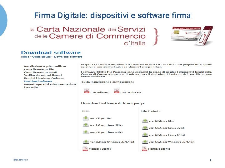 Firma Digitale: dispositivi e software firma 7 
