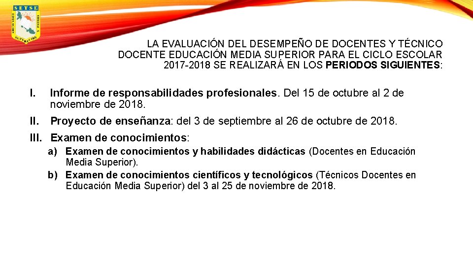 ETAPAS DEL PROCESO DE EVALUACIN DEL DESEMPEO LA