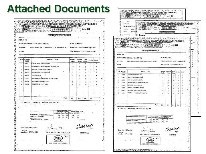 Attached Documents 
