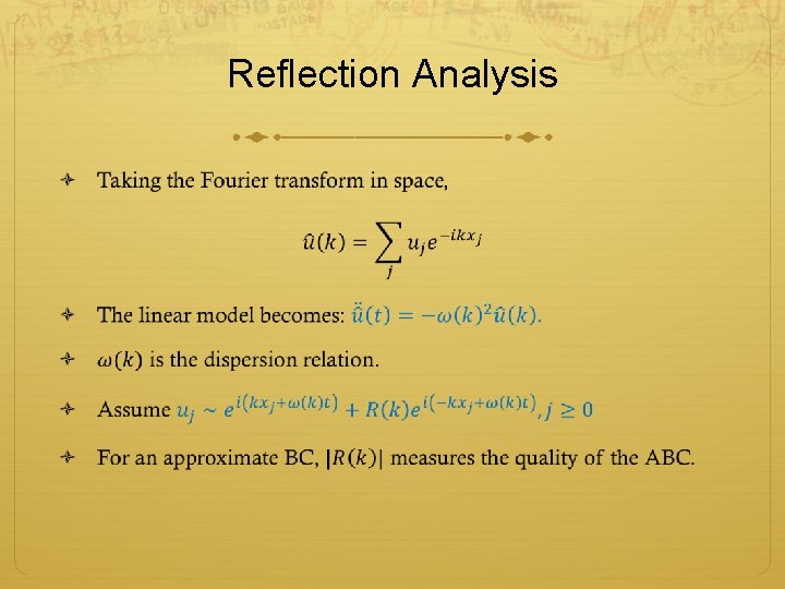 Topics in Molecular Modeling III Absorbing boundary conditions