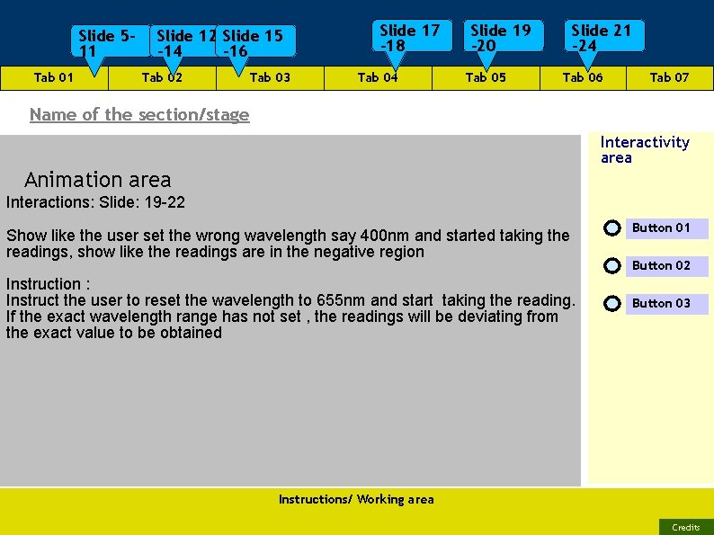 Slide 511 Tab 01 Slide 12 Slide 15 -14 -16 Tab 02 Tab 03